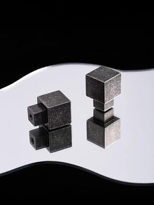 Puxadores de Armário em Latão Maciço Prata Envelhecida em Promoção: Puxadores Quadrados para Móveis e Gavetas - Product Image 6