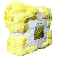 Weiche Gemütliche Plüsch-Bubble-Decke für Couch Sofa Schlafzimmer Wohnzimmer Deko 300GSM Dicke Warme Flauschige Kuscheldecke als Geschenk für Frauen