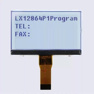 พอร์ตอนุกรมขนาด 3.2 นิ้ว 128*64 ดอทเมทริกซ์จอแสดงผล LCD โมดูลจอ LCD LX-12864P1-V3.0 - Product Image 1
