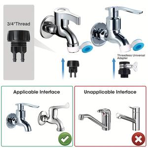 Kit de Riego Automático, Sistema de Riego por Goteo de PVC de 25 Metros, Juego de Microaspersores para Jardín, Interfaz Ajustable - Product Image 1