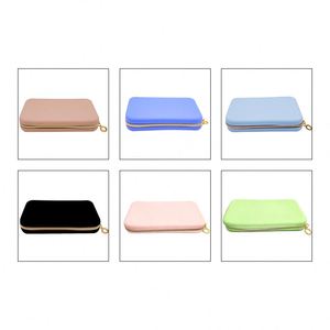 Closure <b>Mini</b> Wallet Fashionable Portable Silicone Waterproof Storage <b>Pouch</b> Coin Purse With Metal Zipper Head - Product Image 4