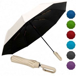 Contemporary Limited - Time Offer Folding Umbrella Convenient Affordable Umbrella with Bag <b>Hook</b> - Product Image 4