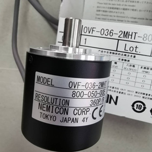 Encodeur rotatif Nemicon Ovf-036-2mht 360P/R à arbre plein, fabriqué au Japon - Product Image 1