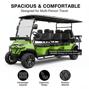 Carrello da <span class=keywords><strong>Golf</strong></span> Elettrico <span class=keywords><strong>a</strong></span> 6 Posti con Spedizione Rapida, Disponibile in Stock negli USA/Dubai/Indonesia, Vendita Diretta dalla Fabbrica - Product Image 5