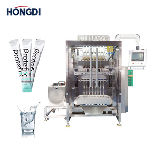 Machine d'emballage de bain de bouche en acier inoxydable à huit colonnes, prix usine pour les petits sachets de bain de bouche - Product Image 1
