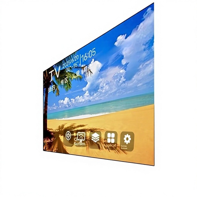 8565100 Inch Flat Explosion-proof Smart Wi-Fi Mini LED ASV Panel 8K Super clear LCD TV New Home for