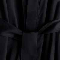 Robe de Salon Imperméable en Polyester Confortable avec Logo Personnalisé pour Client, Cape de Coiffure Rose, Kimono de Beauté et Spa