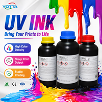 Encre UV dure et flexible pour tête d'impression Konica CMYK LC LM Blanc Vernis pour imprimante hybride et imprimante rouleau à rouleau