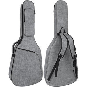 Étui de <span class=keywords><strong>guitare</strong></span> - Durable, rembourré et fonctionnel, avec plusieurs poches pour accessoires, idéal pour les musiciens nomades - Product Image 5