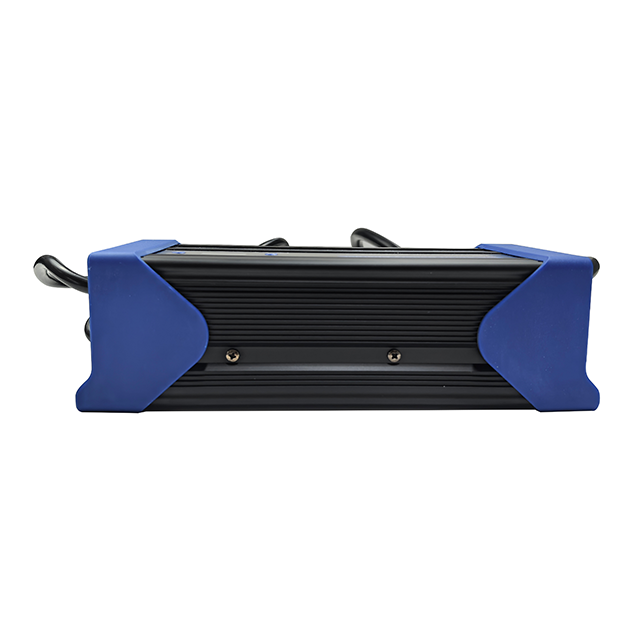 Smart Battery Charger 12V/24V Auto, 7 Adjustable Currents 5A-30A, Works with LiFePO4 AGM Gel Lead-Acid, Real-Time Color Display