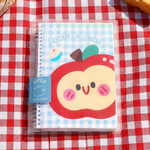 Carnet/Classeur Personnalisé Style Dessin Animé Pomme Mignon, Inserts Remplaçables, Fournitures Scolaires, Logo Personnalisé (OEM/ODM), Couleur et Taille Personnalisables, Cadeau - Product Image 6
