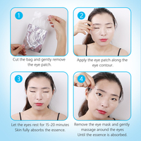Nourrissant Hydratant Anti-Rides Hyaluronique Masque Pour Les Yeux Collagène Sous Cristal Masque Pour Les Yeux