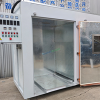 Four de séchage à revêtement en poudre contrôlé par PLC à haute température avec une puissance de 40 kW pour le traitement de surface des substrats en acier