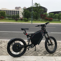Vélo électrique tout-terrain sans balais, nouvelle batterie grande capacité 15000W, style Stealth Bomber, moto tout-terrain