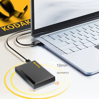 KODAK HDD 2.5 inci 1TB Portabel Hard Drive 2TB 6Gbps USB3.0 HDD Kecepatan Tinggi untuk PS5 PS4 Laptop Desktop