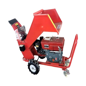 High Efficiency Mobile Wood Chipper Shredder Garden Machine Crusher High Efficiency Mobile Wood Chipper Machine Wood - Product Image 5