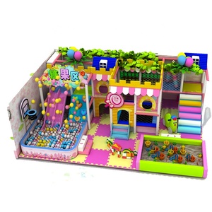 Thiết bị sân chơi trong nhà đầy màu sắc cho trẻ em phòng giải trí nhỏ với thép và nhựa trượt để sử dụng trong vườn - Product Image 4