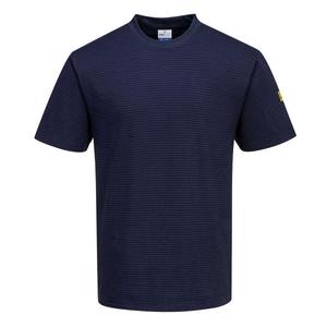 PORTWEST - AS20NARXS T-shirt bleu marine antistatique ESD-EAN 5036108389117 ESD ANTISTATIC WORKWEAR - Product Image 1