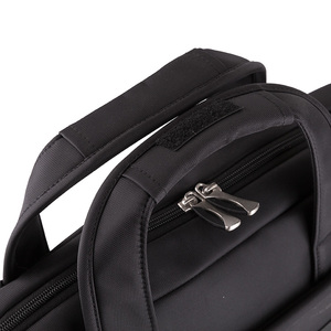 Bolso de oficina de lujo para hombre, maletín de piel sintética y poliéster de 14 pulgadas, de marca de diseñador, para oficina y trabajo - Product Image 6