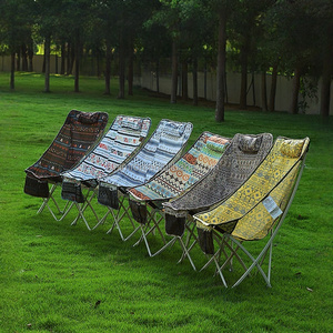 Sedia da Campeggio Pieghevole Ultraleggera con Schienale Alto in Tessuto Oxford per Pesca, BBQ, Spiaggia e Picnic - Product Image 5