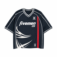 Fabricant de vêtements streetwear de haute qualité, maillots de football, t-shirts, impression personnalisée de logo sur t-shirts pour hommes, luxe