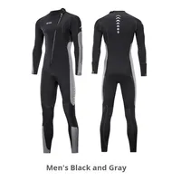 Combinaison de plongée imperméable en néoprène 3 mm pour hommes et femmes, surf, plongée, snorkeling, natation, manches longues, utilisation hivernale