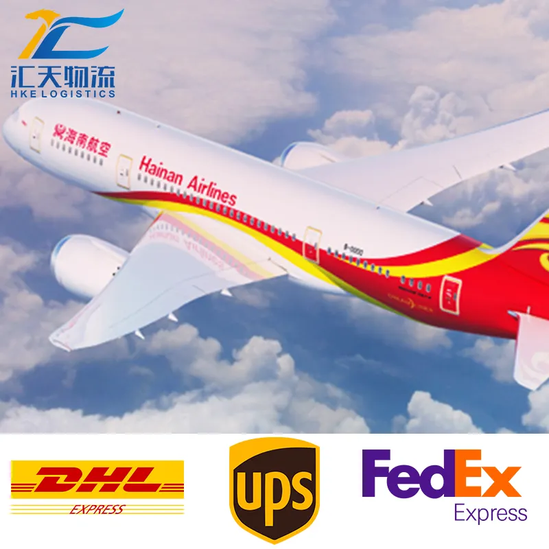 UPS DHL FEDEX Ali Express Barato Transitário Porta a porta Agente de transporte aéreo Mar China para EUA América Europa Arábia Saudita
