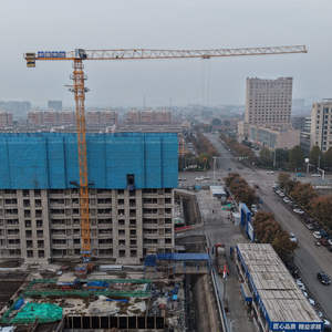 Grúa Torre de Plataforma Plana Dahan de Alto Estándar QTZ125(6015) Construcción de Primera Calidad Sin Plataforma de 10 Toneladas para Proyectos de Construcción - Product Image 3