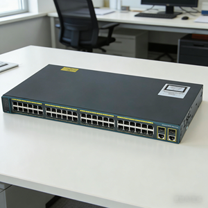 Nouveau Commutateur Réseau Cisco Catalyst 2960-S Série WS-<span class=keywords><strong>C2960</strong></span>-<span class=keywords><strong>48PST</strong></span>-<span class=keywords><strong>L</strong></span> WS-<span class=keywords><strong>C2960</strong></span>-<span class=keywords><strong>48PST</strong></span>-S Original 48 Ports - Product Image 1