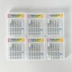 Professional <b>Nail</b> Drill Bits 6 Boxed Common <b>Nail</b> Polish Drill Bit Electric Grinder for Exfoliation and Removal of UV <b>Nail</b> Gel - Product Image 6