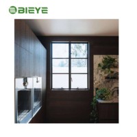 Fenêtre de balcon personnalisée en verre trempé avec cadre en aluminium ultra-fin pour cuisine et entrée, insonorisée, certifiée Energy Star