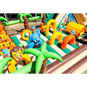 Lézard gonflable bleu unique <span class=keywords><strong>grand</strong></span> toboggan enfants château gonflable jungle sautant maison <span class=keywords><strong>animal</strong></span> parc d'amusement gonflable pour les enfants - Product Image 6