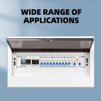Monitor AC Din Rail 6IN1 110V 220V 380V 100A Pengukur Tegangan Arus Faktor Daya KWH Energi Listrik Frekuensi Aktif