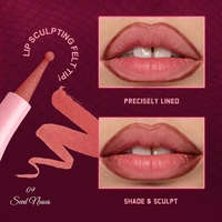 Crayon à lèvres PAGE VINE transfrontalier, populaire, longue tenue, couleur naturelle, ne se décolore pas facilement, application fluide, tête ronde