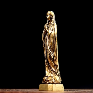 Estatua Religiosa Moderna al por Mayor, Escultura de María Magdalena en Cobre, Artesanía Única para Decoración y Regalo - Product Image 4