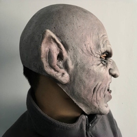 Masque en latex de vampire amusant et original pour Halloween, accessoire de costume et de fête tendance pour festival