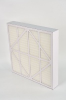 Nouveau système d'alimentation en air haute température, filtre HEPA en panneau de papier plissé ultra-mince en fibre de verre pour boîtier de filtre