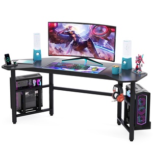 Tribesigns Ergonomic chơi game máy tính bàn 66.5 <span class=keywords><strong>inch</strong></span> lớn cánh hình PC Bàn Gamer bảng cho nhà văn phòng - Product Image 6