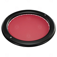 Danrelax Bouée Gonflable Ronde Sunchill de 3,6 m pour Adultes, Transat Flottant Robuste avec Pompe, pour Lac, Océan et Piscine
