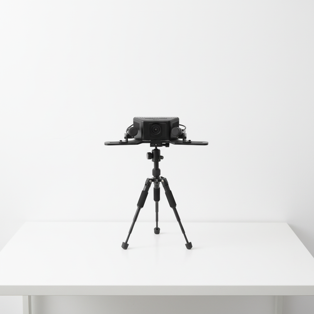 2-24 Low Cost High Precision Industrial 3D Structured Light Scanner for Reverse Engineering 1280HP Software Excluded