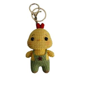 QX 2026 Hot Hand Knitting Amigurumi <b>Crochet</b> Mini Stuffed Animal Doll Keychains Handmade <b>Plush</b> Keychains - Product Image 6