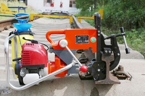 เครื่องเจาะรางแบบพกพาที่ใช้น้ำมันเบนซินสำหรับการบำรุงรักษาทางรถไฟ - Product Image 6