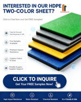 Plaque en plastique double couleur HDPE pour gravure CNC, idéale pour les plaques signalétiques et les panneaux d'avertissement de sécurité