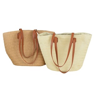<b>Straw</b> woven shoulder/crossbody <b>bag</b>, new style, commuter tote <b>bag</b>, large capacity, vacation/beach <b>bag</b>. - Product Image 4