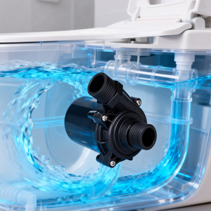 Adjustable Brushless DC Mini <strong>Water</strong> <strong>Pump</strong> <strong>12V</strong>/24V - Ultra Silent For Smart Toilet &amp; Sanitary Systems - Product Image 5