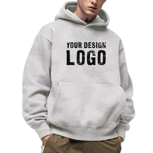 Sweat-shirts pour hommes décontractés de rue, épais, à épaules tombantes, surdimensionnés, pull d'automne et d'hiver, sweat-shirts pour hommes grande taille - Product Image 3