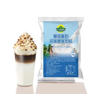 Factory outlet Czseattle Thai coconut milk powder fruit flavor beverage instant fruit juice powder for milk tea ingredients