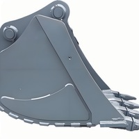 دلو حفر صخور صلبة CHANGXIN للحفارات طراز 374/385/390 بوزن 5-75 طن مصنوع من مواد Q355B/Q690D/NM400