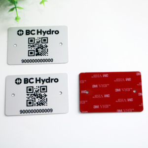 Giá Rẻ Chải Nhôm Tùy Chỉnh Logo In Ấn Kim Loại Tên Nơi Khắc Khắc Tên Kim Loại Tấm - Product Image 6