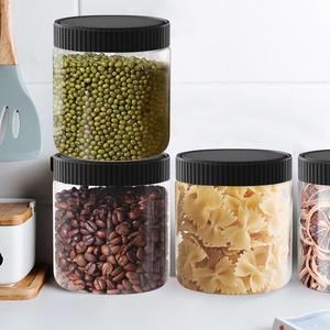Wholesale 300ml Plastic Packaging Bottle with Screw Lid Food Dried Fruits Grade <b>Jars</b> - Product Image 3